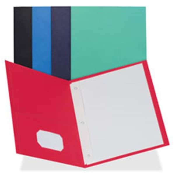 Davenport 2-Pocket Folders; 100 Sh Cap; Ltr; 9.5 in. x 11 in.; 25-BX; DBE DA528960 - main